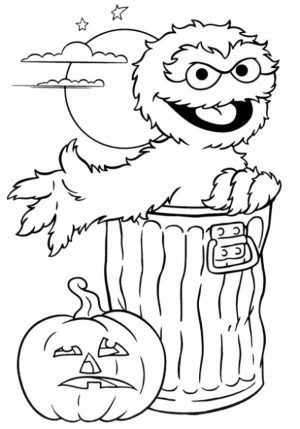 Sesame Street Coloring Pages to Print   saht7
