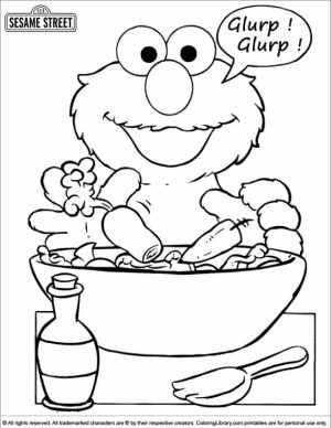 Sesame Street Coloring Pages to Print   zh5n6