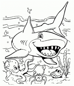 Shark Coloring Pages Printable   36559