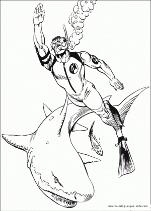 Shark Coloring Pages to Print   26775