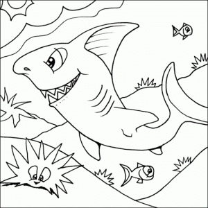 Shark Coloring Pages to Print   45612
