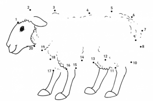 sheep coloring pages for preschool free printable coloring