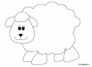 Sheep coloring pages free   gaw7d