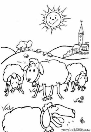 Sheep coloring pages free   vxu6l