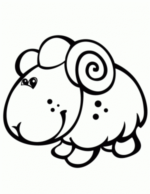 Sheep coloring pages to print   bgt31