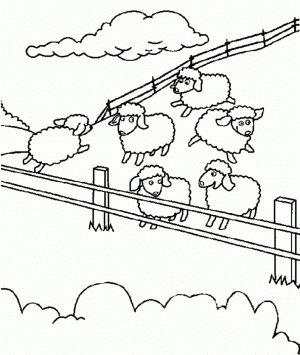 Sheep coloring pages to print   ywab4