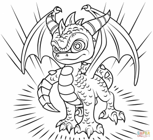 Skylander Coloring Pages for Boys and Girls   41784