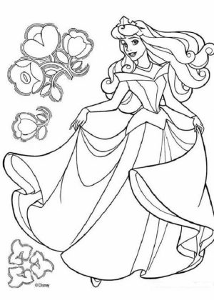 Sleeping Beauty Coloring Pages for Girl   9dhrp