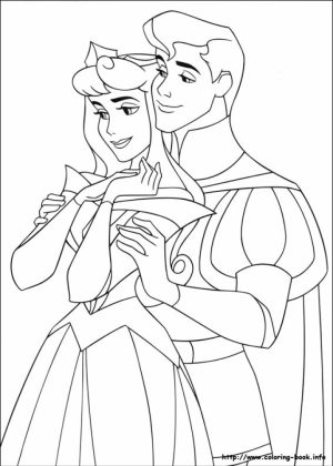 Sleeping Beauty Coloring Pages Free   1gahr