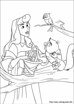 Sleeping Beauty Coloring Pages Free   2ahrt
