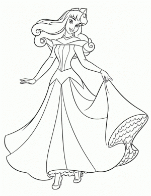 Sleeping Beauty Coloring Pages Free   3hflp
