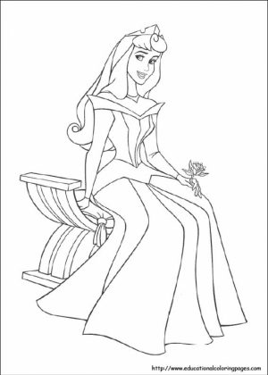 Sleeping Beauty Coloring Pages Princess Aurora   0fhtl