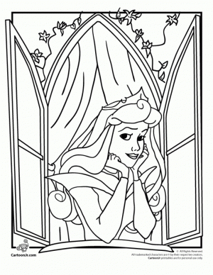 Sleeping Beauty Coloring Pages Printable   2hst5