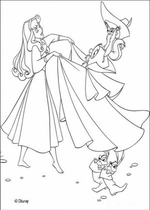 Sleeping Beauty Coloring Pages Printable   5dhwm