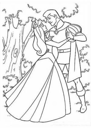 Sleeping Beauty Coloring Pages Printable   6wus7