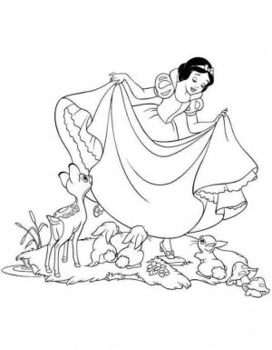 Snow White Coloring Pages for Girls   tzne8