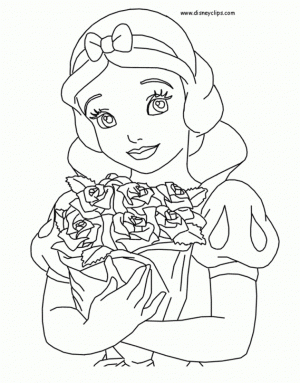 Snow White Coloring Pages Free   a4ce5