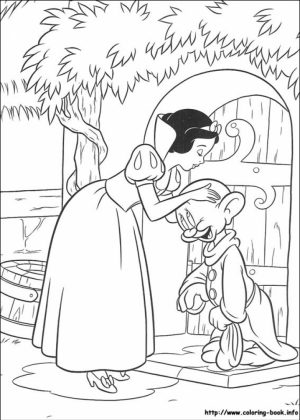 Snow White Coloring Pages Free   ajg87