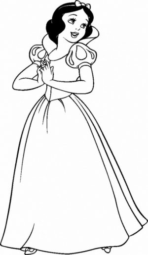 Snow White Coloring Pages Free   at3bx