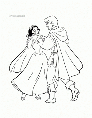 Snow White Coloring Pages Free to Print   ch50m