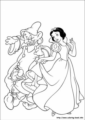 Snow White Coloring Pages Free   yc74n