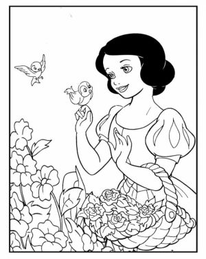 Snow White Coloring Pages Online   52am6