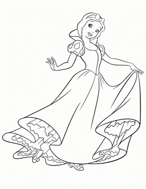 Snow White Coloring Pages Printable   atw85