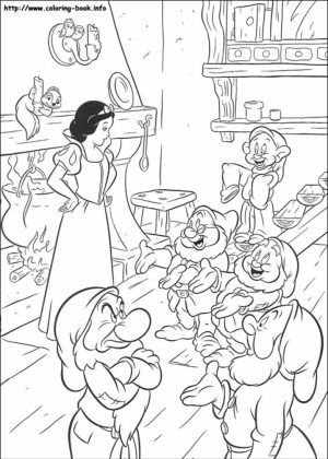 Snow White Coloring Pages Printable   mg86k
