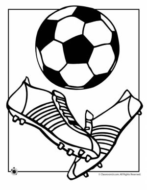 Soccer Coloring Pages for Kids   4dht0