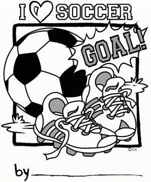 Soccer Coloring Pages for Kids   5bsl6