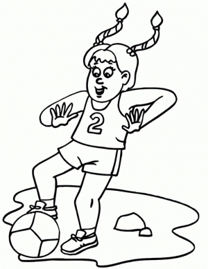Soccer Coloring Pages for Toddlers   35f8l