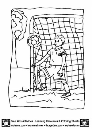 Soccer Coloring Pages Free   5cbrm