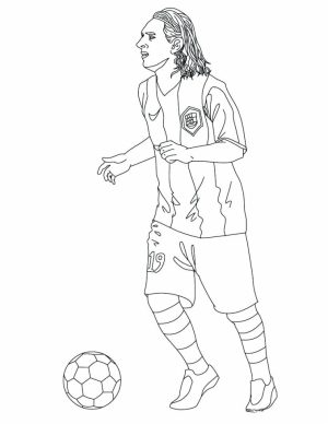 Soccer Coloring Pages Free Sports Printable   621la