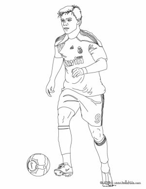 Soccer Coloring Pages to Print for Kids   1gaet