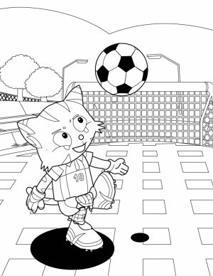 Soccer Coloring Pages to Print for Kids   264m8