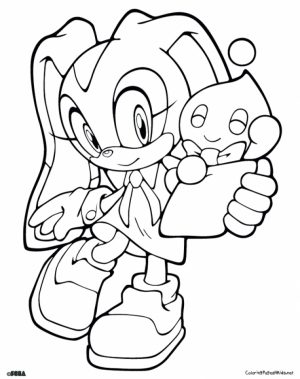 Sonic Coloring Pages Free Printable   595977