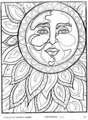 Space Coloring Pages Adults Printable   UDC17