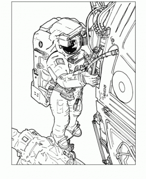 Space Coloring Pages for Adults   DPS65