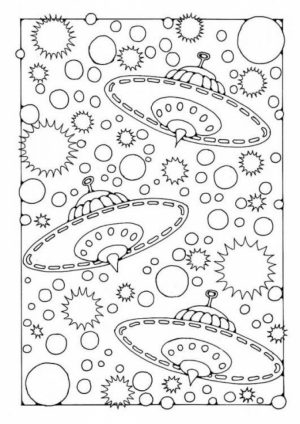 Space Coloring Pages for Adults   FTP96
