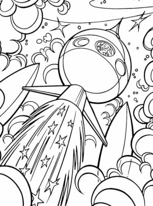 Space Coloring Pages for Adults   RDP55