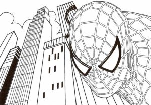 Spiderman Marvel Superhero Coloring Pages Printable   9835