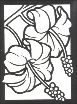 Stained Glass Coloring Pages Free Printable   16479