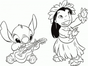 Stitch Coloring Pages Free Printable   fyo118