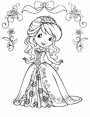 Strawberry Shortcake Coloring Pages for Girls   60192
