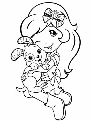 Strawberry Shortcake Coloring Pages Online   04604