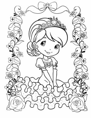 Strawberry Shortcake Coloring Pages Online   18518
