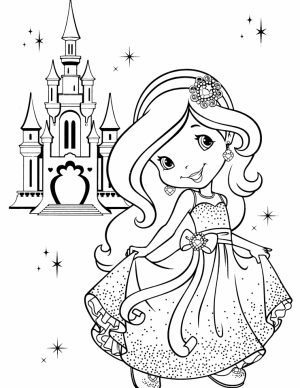 Strawberry Shortcake Coloring Pages Online   56731