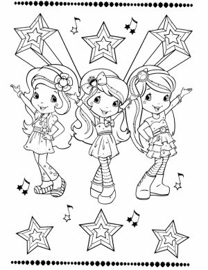 Strawberry Shortcake Coloring Pages Online   94910