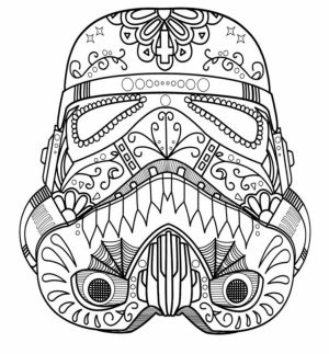 Sugar Skull Coloring Pages for Grown Ups   54189