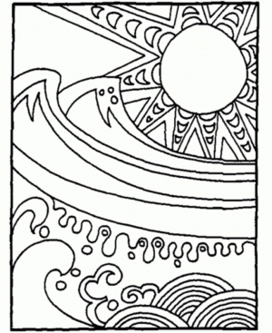 Summer Coloring Pages for First Grade   27183